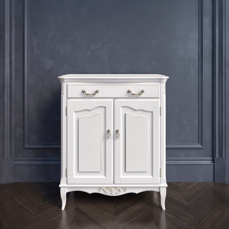 Комод Aletan Provence, цвет: слоновая кость-золото 95х43х113 см (B404G)B404G Комод Aletan Provence, цвет: слоновая кость-золото 95х43х113 см (B404G)B404G