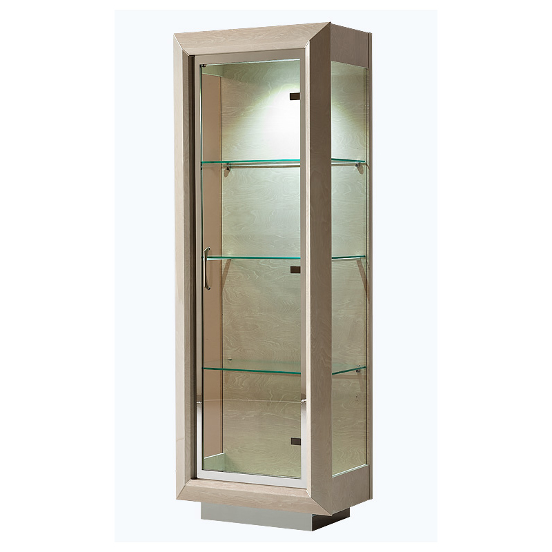 Витрина Camelgroup Elite sabbia, 1-но дверная, цвет: янтарная береза, 74x43x198 см (155VT1.02AV)155VT1.02AV