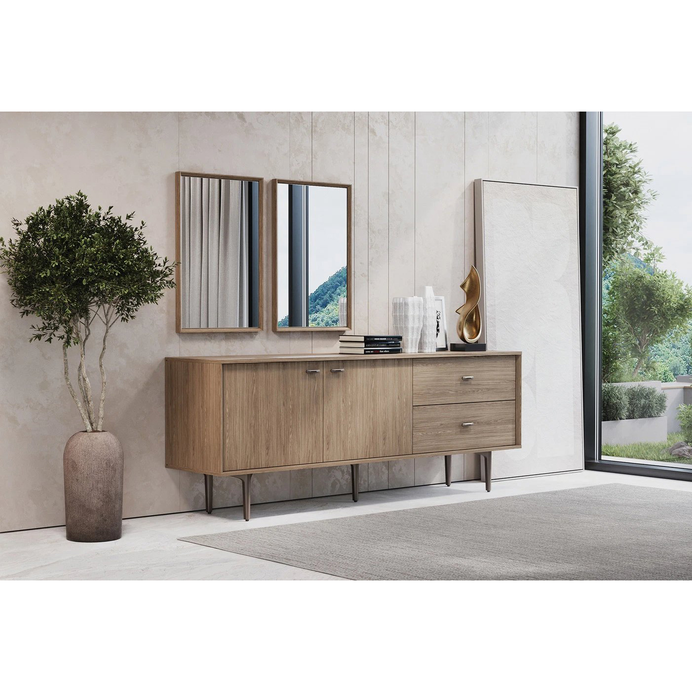 Комод-прилавок Enza Home Paloma, большой, размер 208х48х79 см55555000003237 Комод-прилавок Enza Home Paloma, большой, размер 208х48х79 см55555000003237