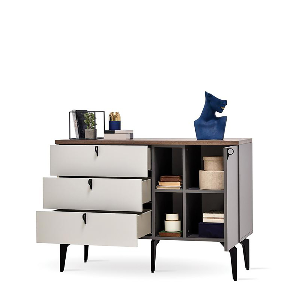 Комод Enza Home Cordell, размер 120х46х85 см55555000000829 Комод Enza Home Cordell, размер 120х46х85 см55555000000829