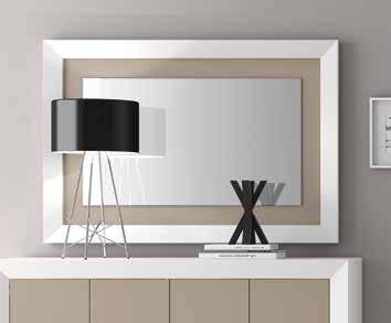 Зеркало Disemobel Cloe, прямоугольное, 130x90 см (2028)2028
