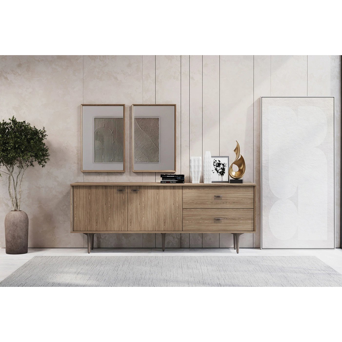 Комод-прилавок Enza Home Paloma, большой, размер 208х48х79 см55555000003237 Комод-прилавок Enza Home Paloma, большой, размер 208х48х79 см55555000003237