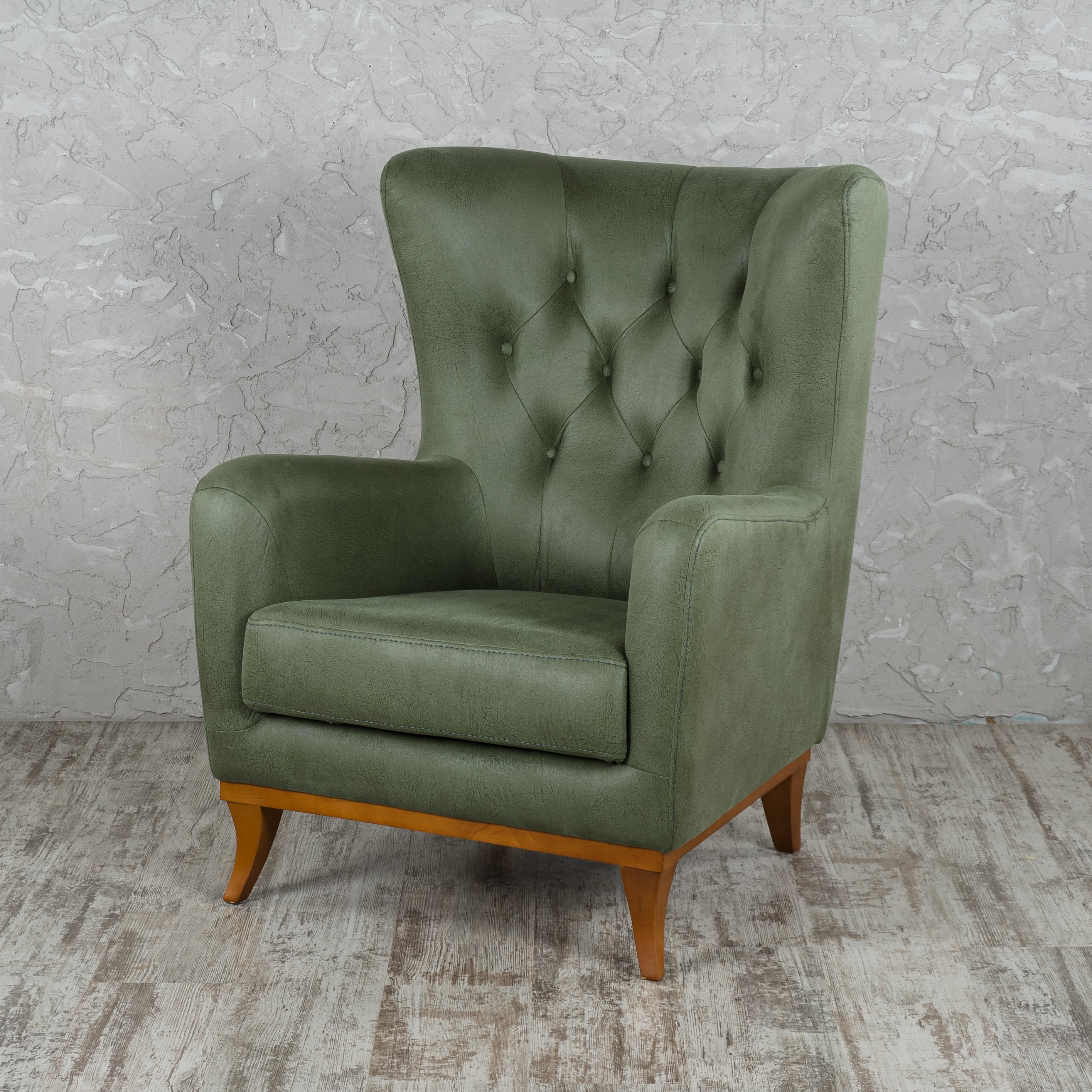 Кресло Lenova Star, размер 80х80х87, ткань Jery 15/dark green (02205)02205