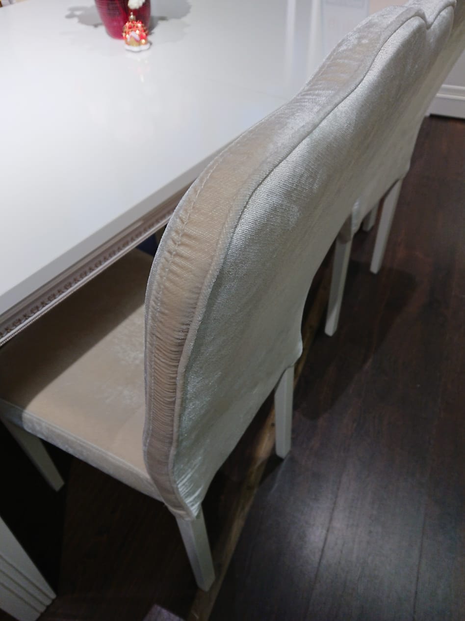 Стол обеденный Bellona Karat, раздвижной, цвет: белый (KART-14)KART-14