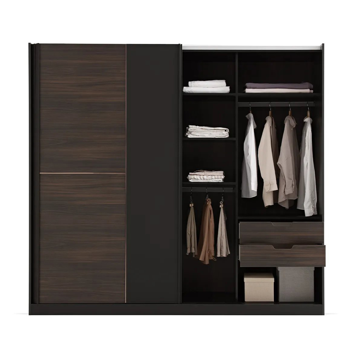 Шкаф-купе Enza Home Parma, размер 240х70х222 см55555000002850 Шкаф-купе Enza Home Parma, размер 240х70х222 см55555000002850
