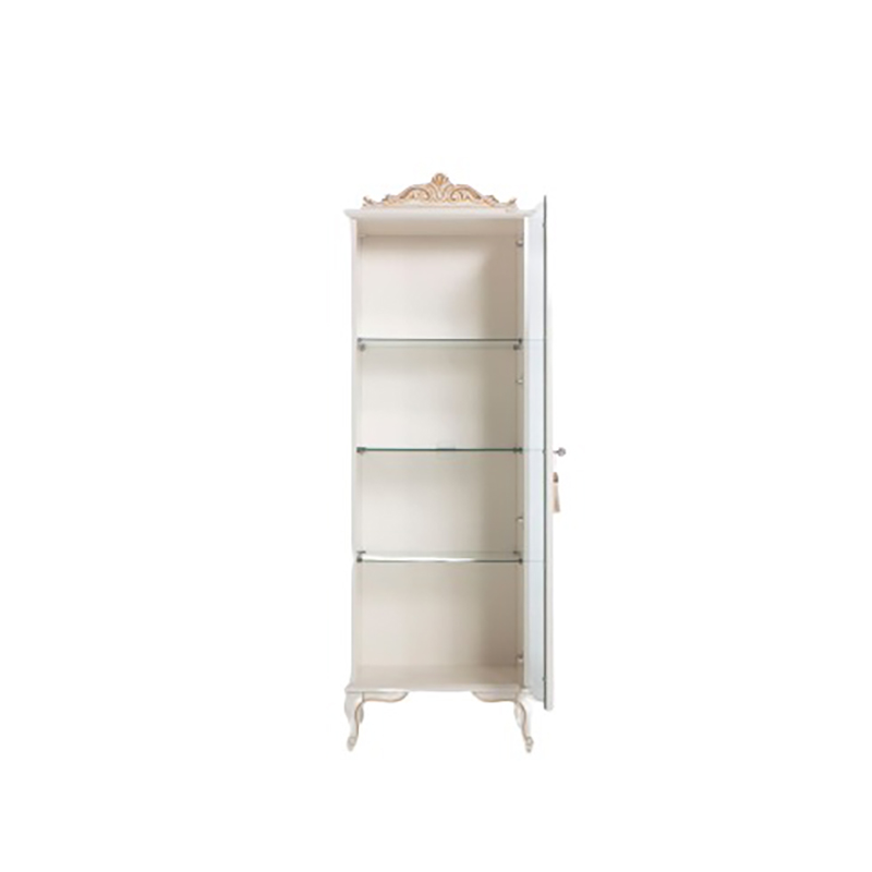 Шкаф для посуды Bellona Mariana, однодверный, цвет: белый, размер 66х51х197 см (MARI-12)MARI-12
