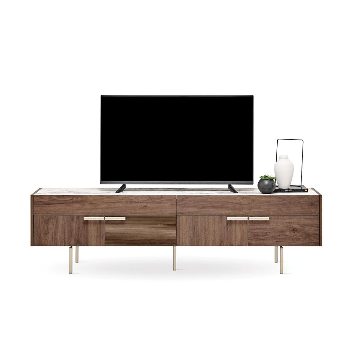 Тумба под телевизор с ножками Enza Home Pavia, 205х46х56 см55555000002114 Тумба под телевизор с ножками Enza Home Pavia, 205х46х56 см55555000002114