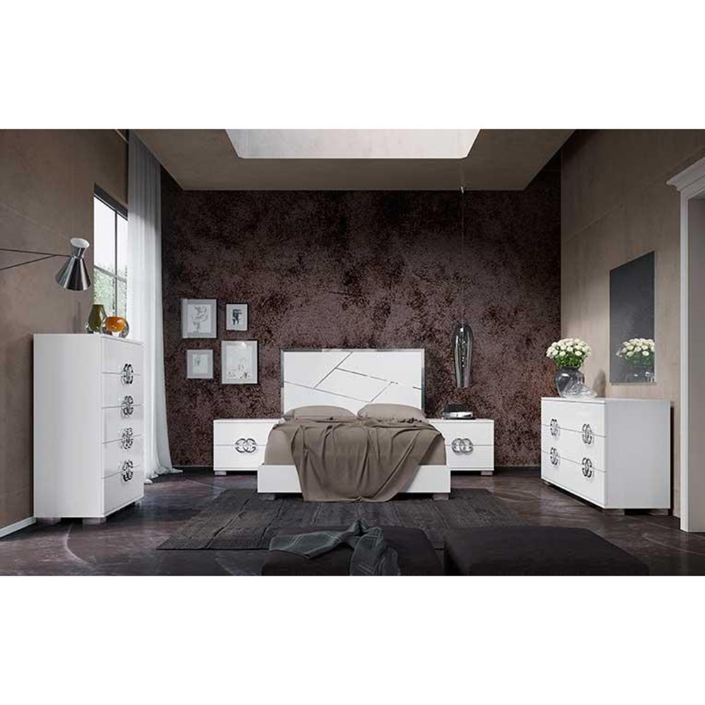 Кровать Status Dafne, двуспальная, 180х203 см, цвет белый (DABWHLT03)DABWHLT03