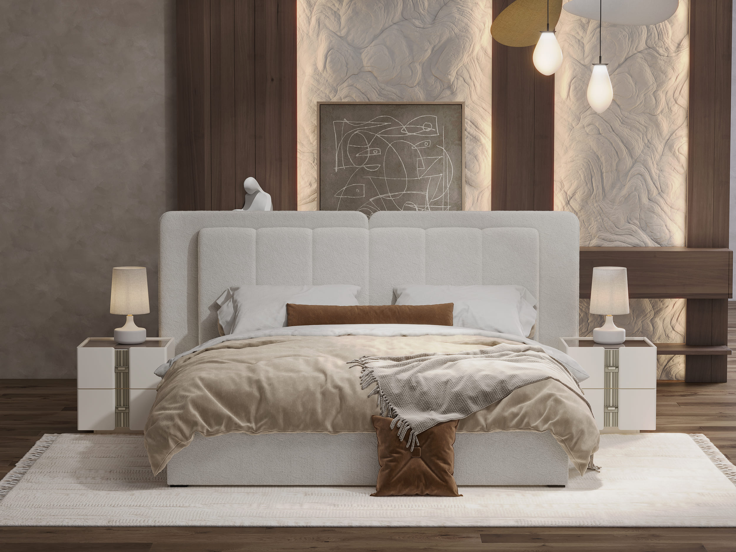 Тумба прикроватная Арида Леонардо, цвет кремовый, 50х50х50 см Тумба прикроватная Арида Леонардо, цвет кремовый, 50х50х50 см