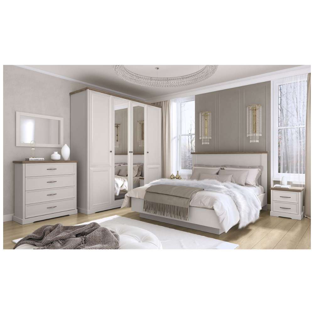 Тумба прикроватная Anrex TOSCANA NEW, Цвет ПЕРСИДСКИЙ ЖЕМЧУГ/КАНЬОН, размер 48х39х51 см, (746271)746271 Тумба прикроватная Anrex TOSCANA NEW, Цвет ПЕРСИДСКИЙ ЖЕМЧУГ/КАНЬОН, размер 48х39х51 см, (746271)746271