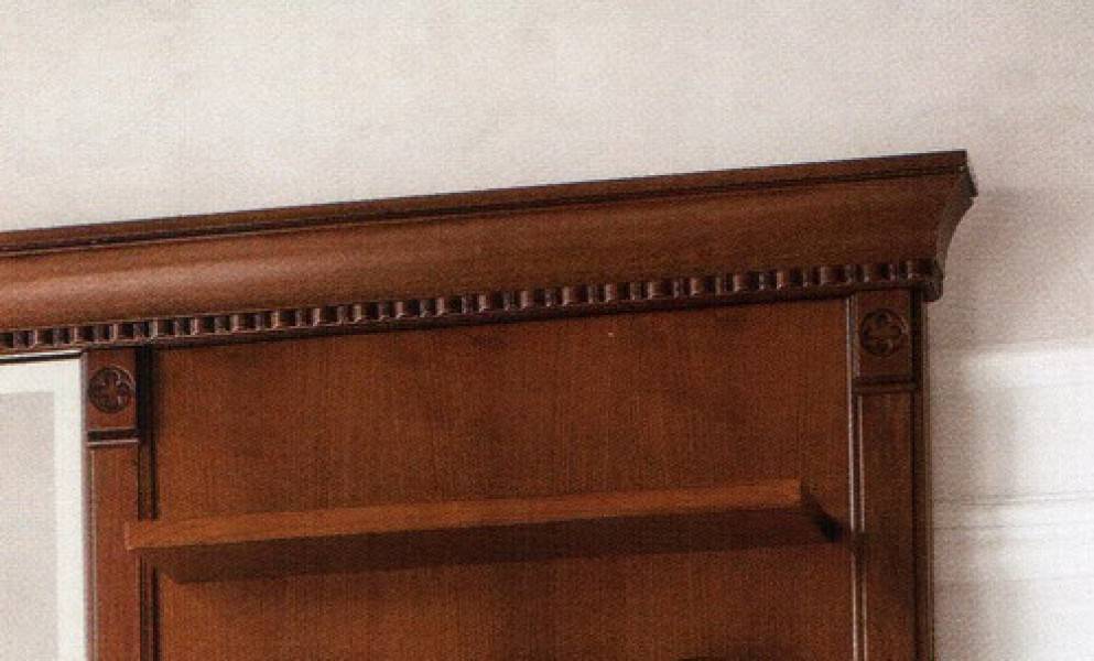 Комплект карнизов для стеновой панели 40+40+40 Prama Palazzo Ducale ciliegio, цвет: вишня, 160x214 см (71CI84)71CI84