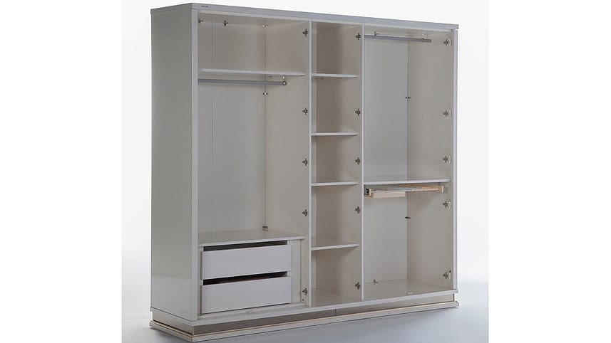 Шкаф платяной Bellona Elite, 5-ти дверный, размер 226x63x215 см (ELIT-33)ELIT-33