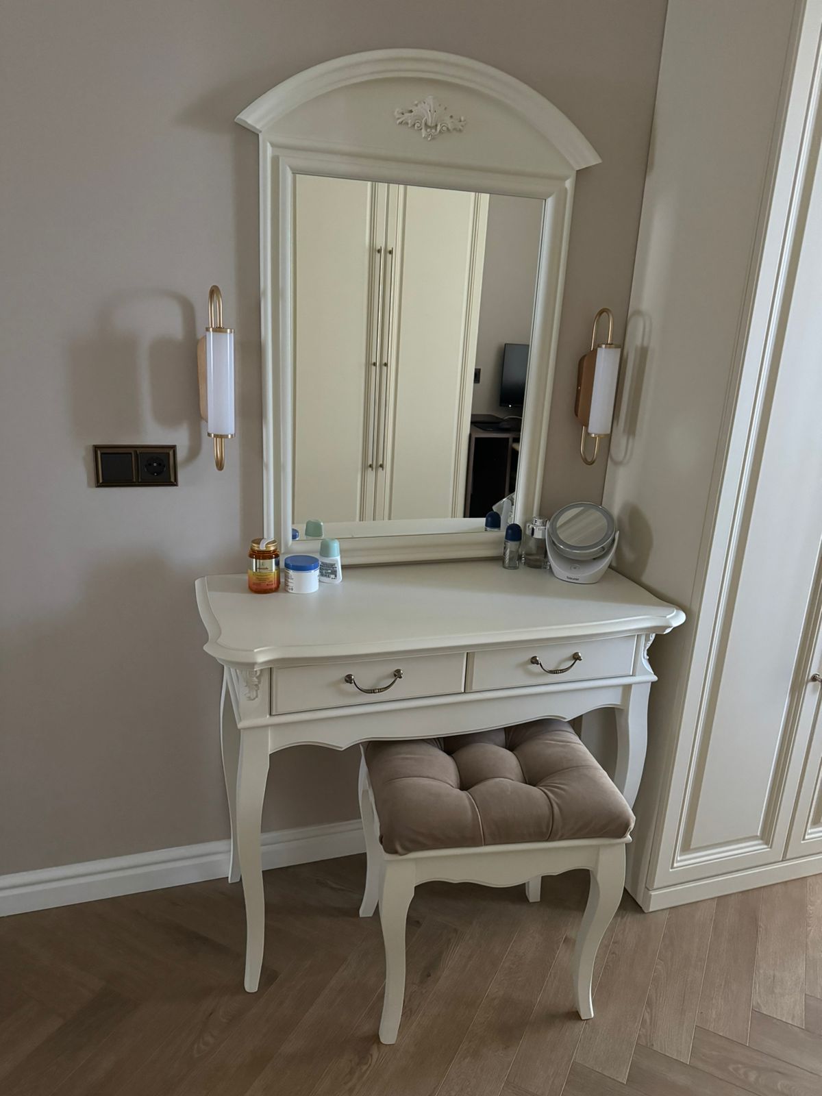 Зеркало Aletan Provence, прямоугольное, цвет: слоновая кость, размер 76х5х103 см (B106)B106 Зеркало Aletan Provence, прямоугольное, цвет: слоновая кость, размер 76х5х103 см (B106)B106