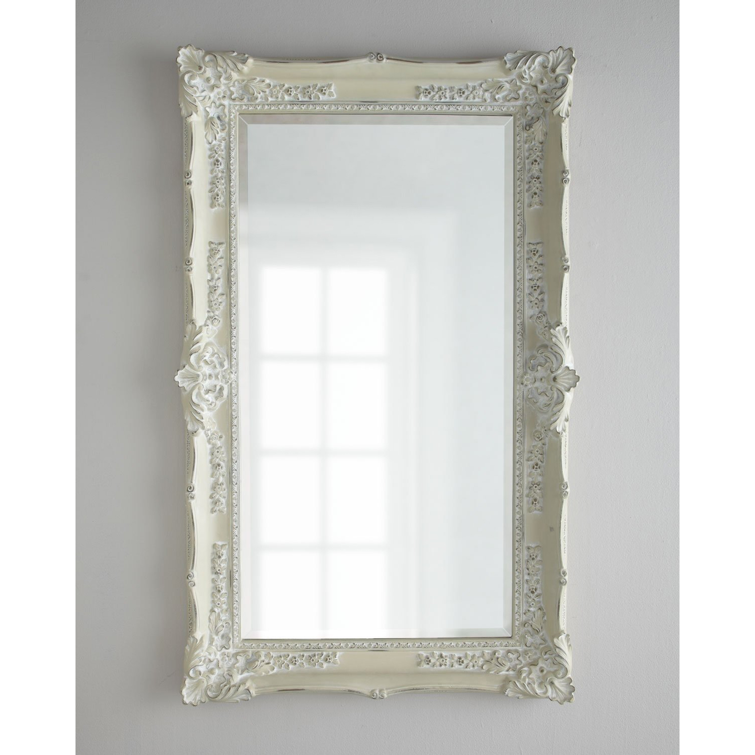 Зеркало в раме Louvrehome "Ла-Манш" antique white, размер 121х11х182 (LH9901AW-ZSWA)LH9901AW-ZSWA