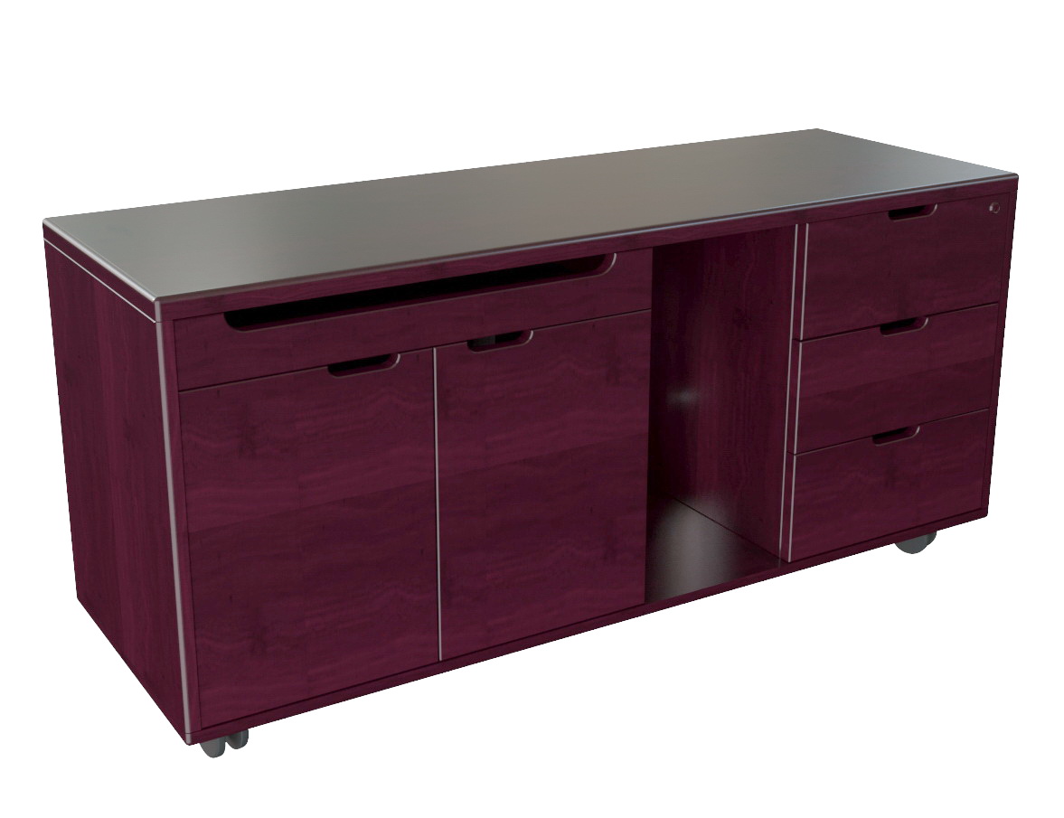 Приставка подкатная Multi-Office Sorbonne palisander, размер 130x45x61 см, цвет: палисандр22200 Приставка подкатная Multi-Office Sorbonne palisander, размер 130x45x61 см, цвет: палисандр22200