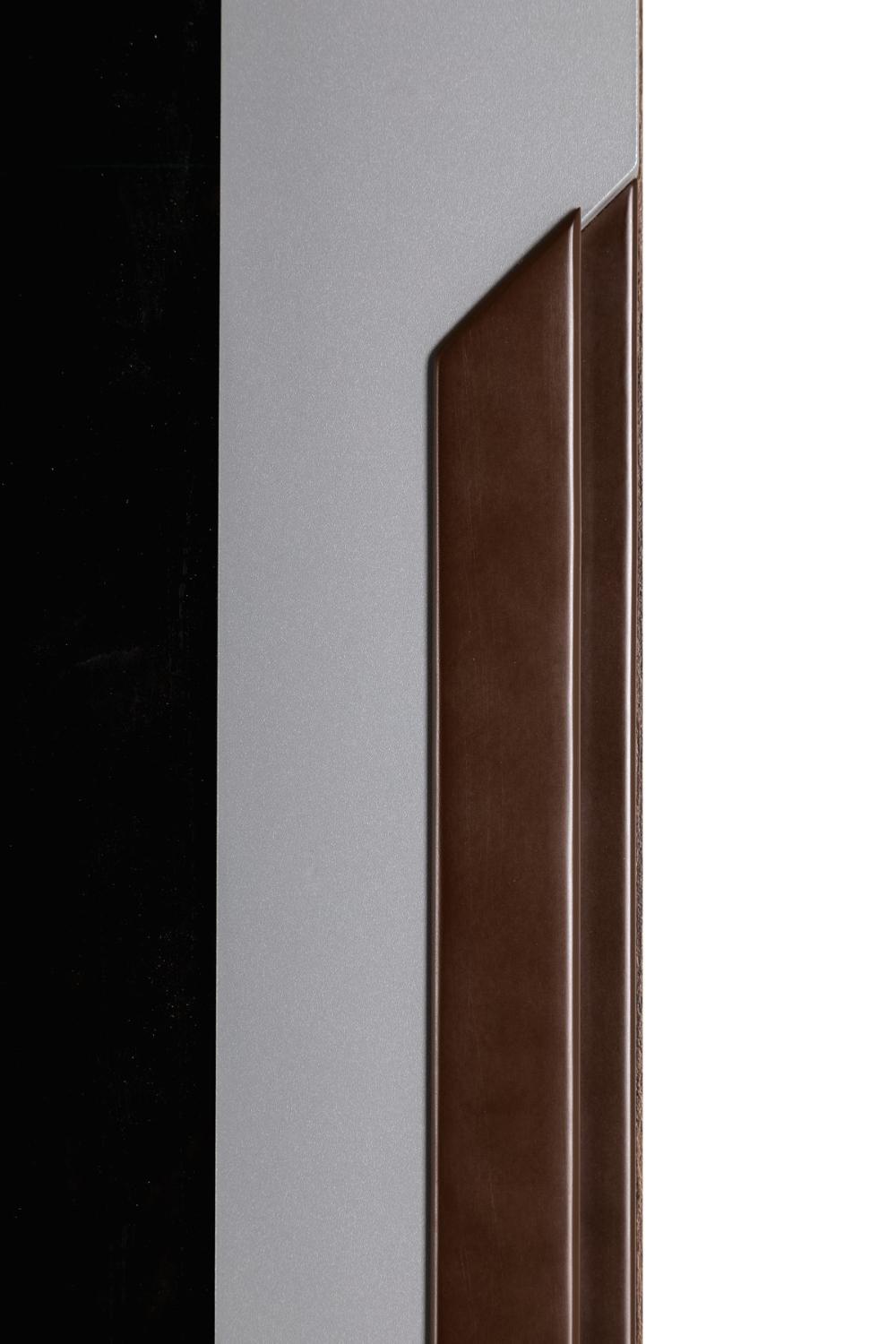 Шкаф витрина R-Home Сканди, размер 50x45x210 см, цвет: Грей(4009260H_Грей)4009260H_Грей