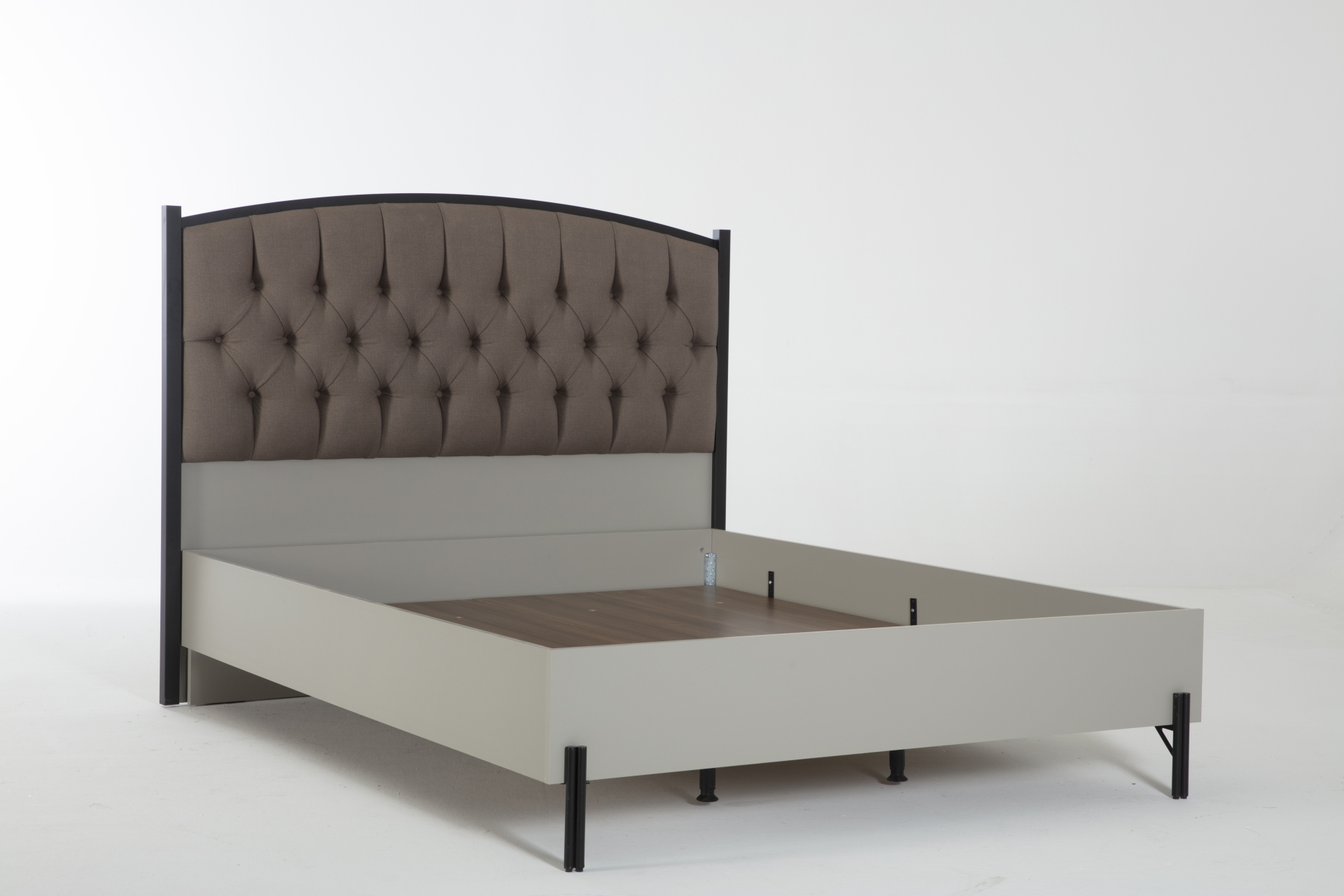 Кровать Bellona Palvin, 150x200, ткань бежевая (PALV-26-150)PALV-26-150