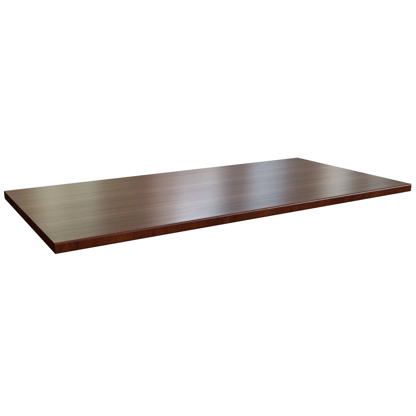 Столешница для стола переговоров Multi-Office Amber, размер 200x100x5 см, цвет: тёмный орех24711
