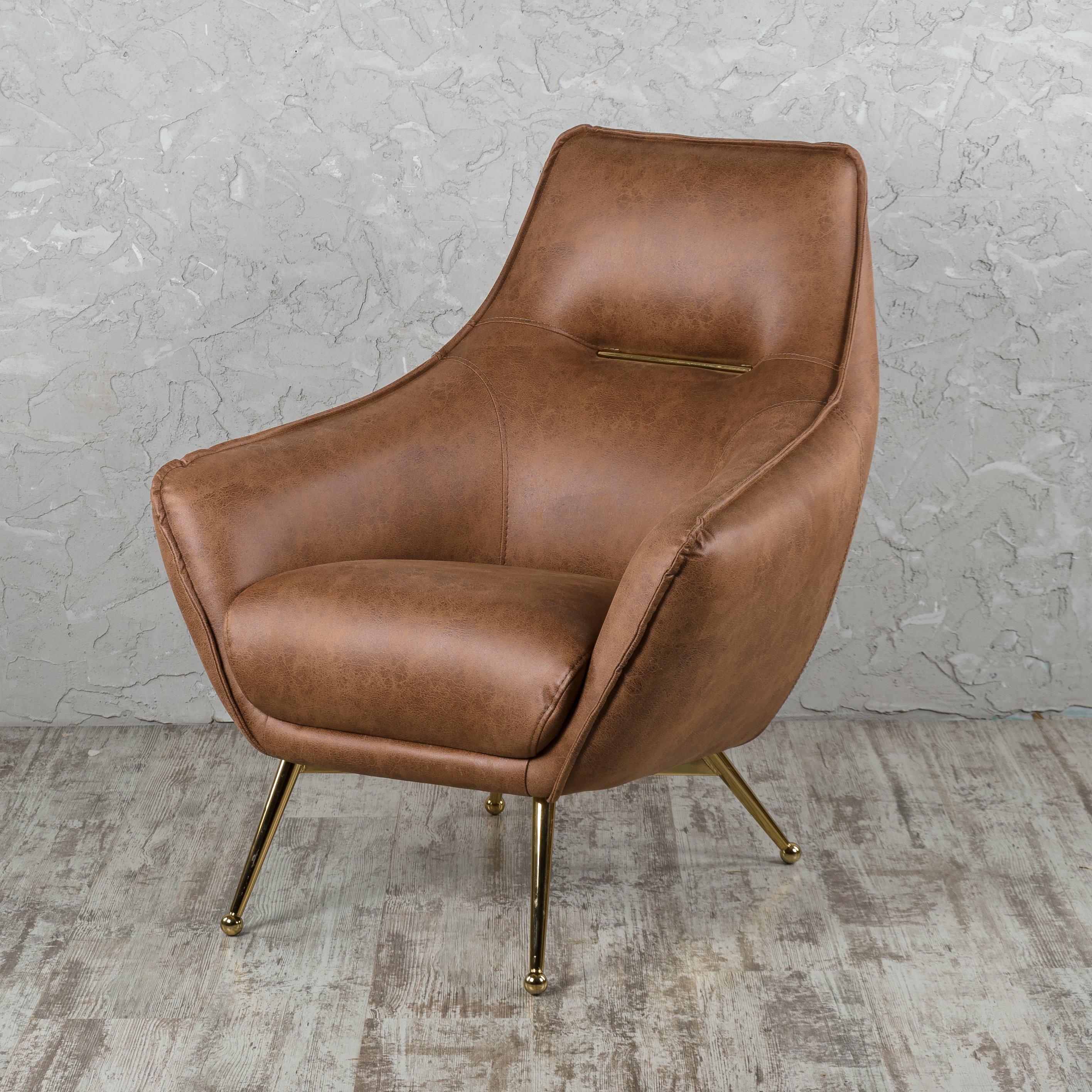 Кресло Lenova Amor, размер 85х80х82, ткань Craft 1004/light brown (02178)02178