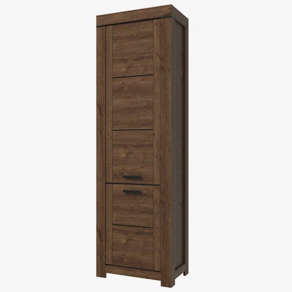 Шкаф 2D Anrex BRASS, цвет: дуб экспресив бронзовый, размер 64.5x40x210, (719838)719838