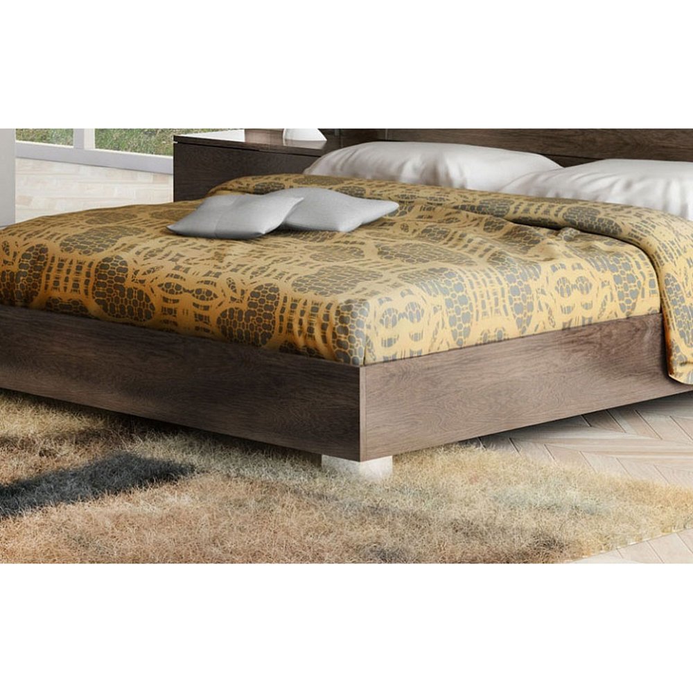 Кровать Status Prestige, Q.S., деревянное изголовье, 154x203 см (PRBUMLT04) остаткиPRBUMLT04