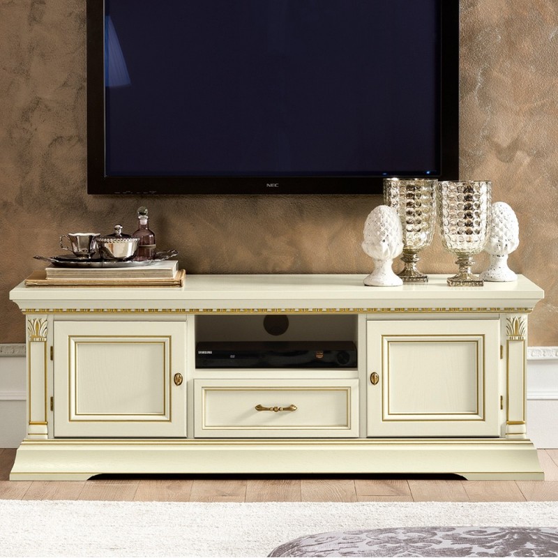 Тумба ТВ Camelgroup Treviso Frassino, midi, цвет: белый ясень, 140x51x50 см (134PTV.02FR)134PTV.02FR Тумба ТВ Camelgroup Treviso Frassino, midi, цвет: белый ясень, 140x51x50 см (134PTV.02FR)134PTV.02FR