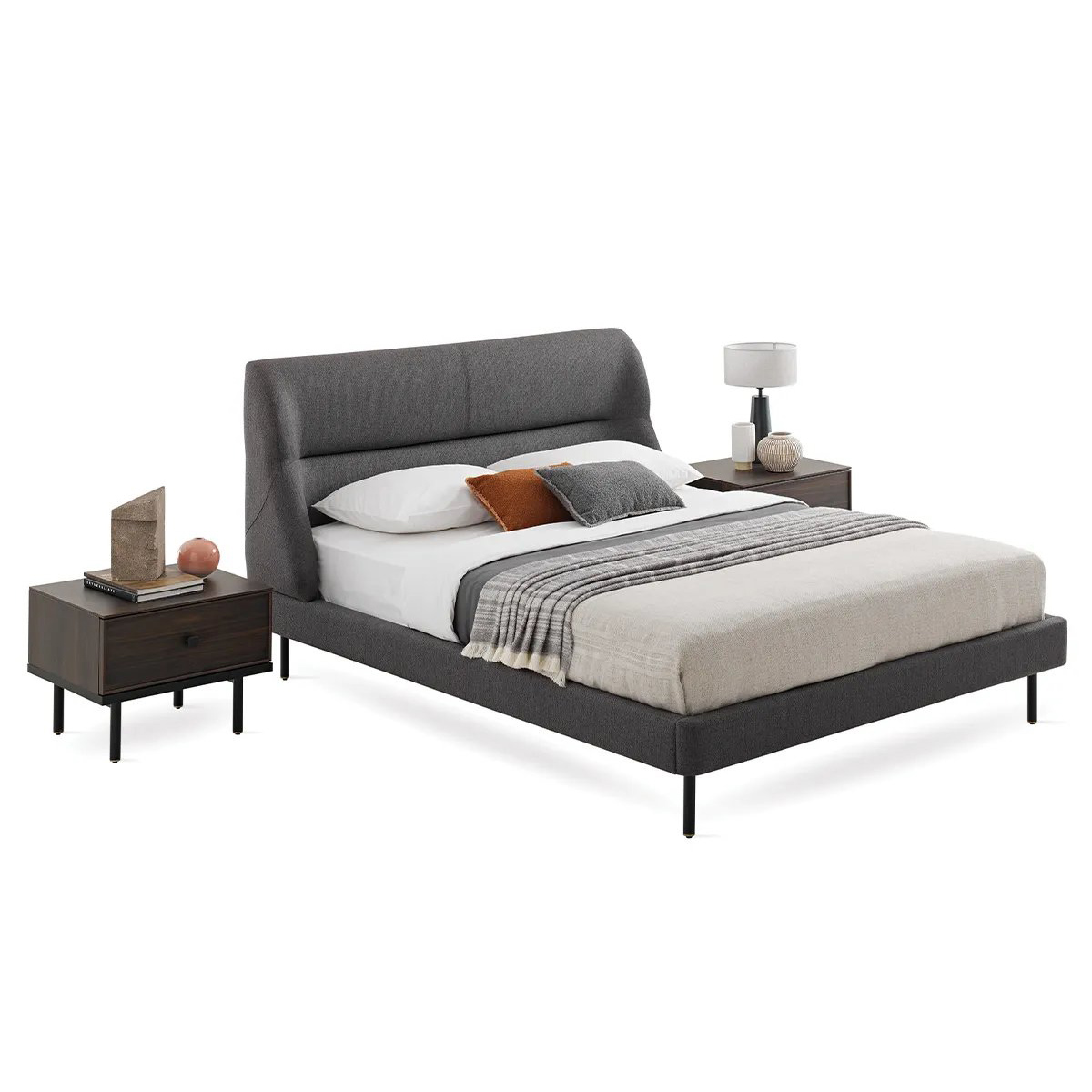 Кровать Enza Home Parma, двуспальная, 160х200 см55551008000001+55552008610001 Кровать Enza Home Parma, двуспальная, 160х200 см55551008000001+55552008610001