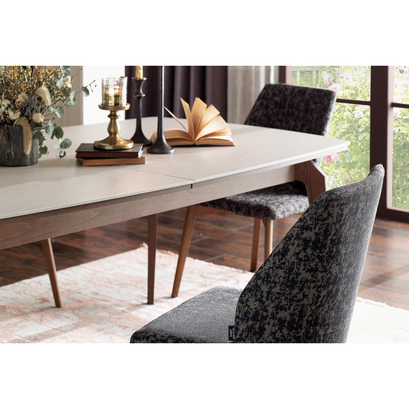 Стол обеденный Enza Home Netha, раздвижной, размер 160(200)х90х77 см55555000001183