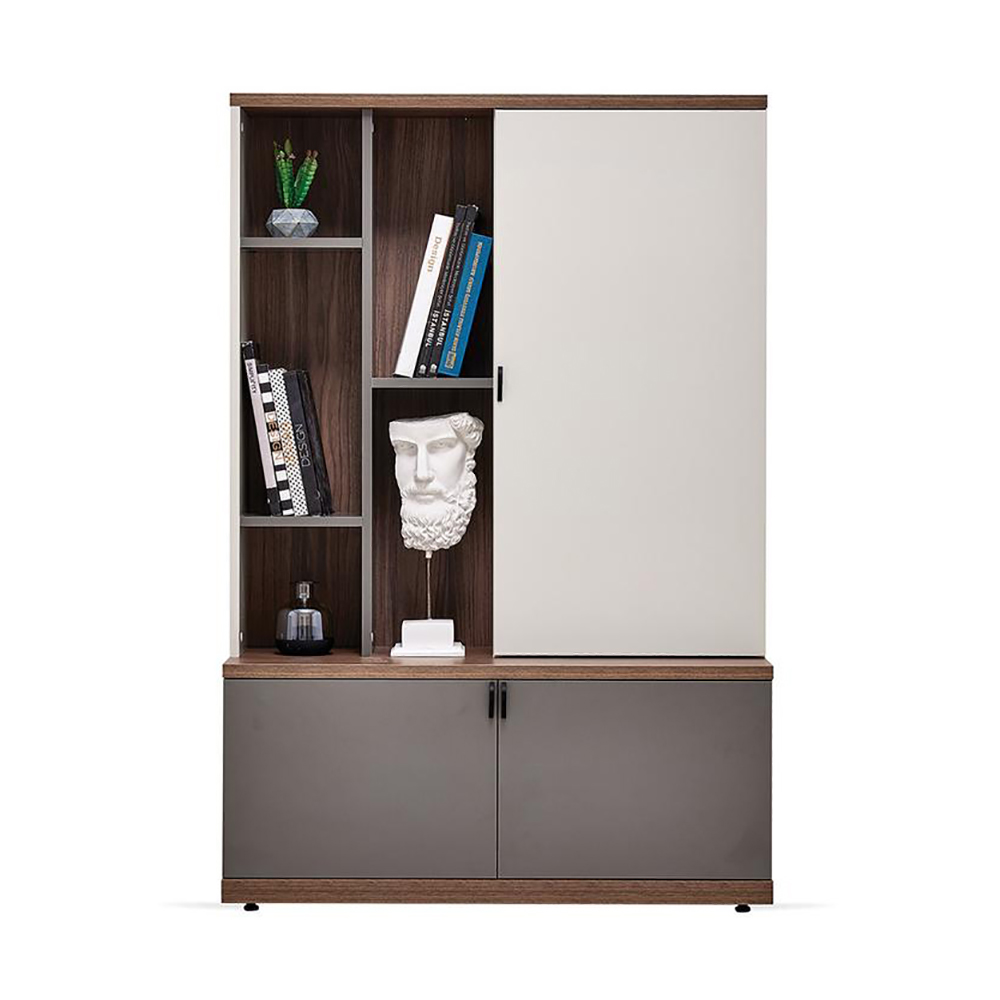 Шкаф книжный Enza Home Cordell, размер 100х46х150 см55555000000835