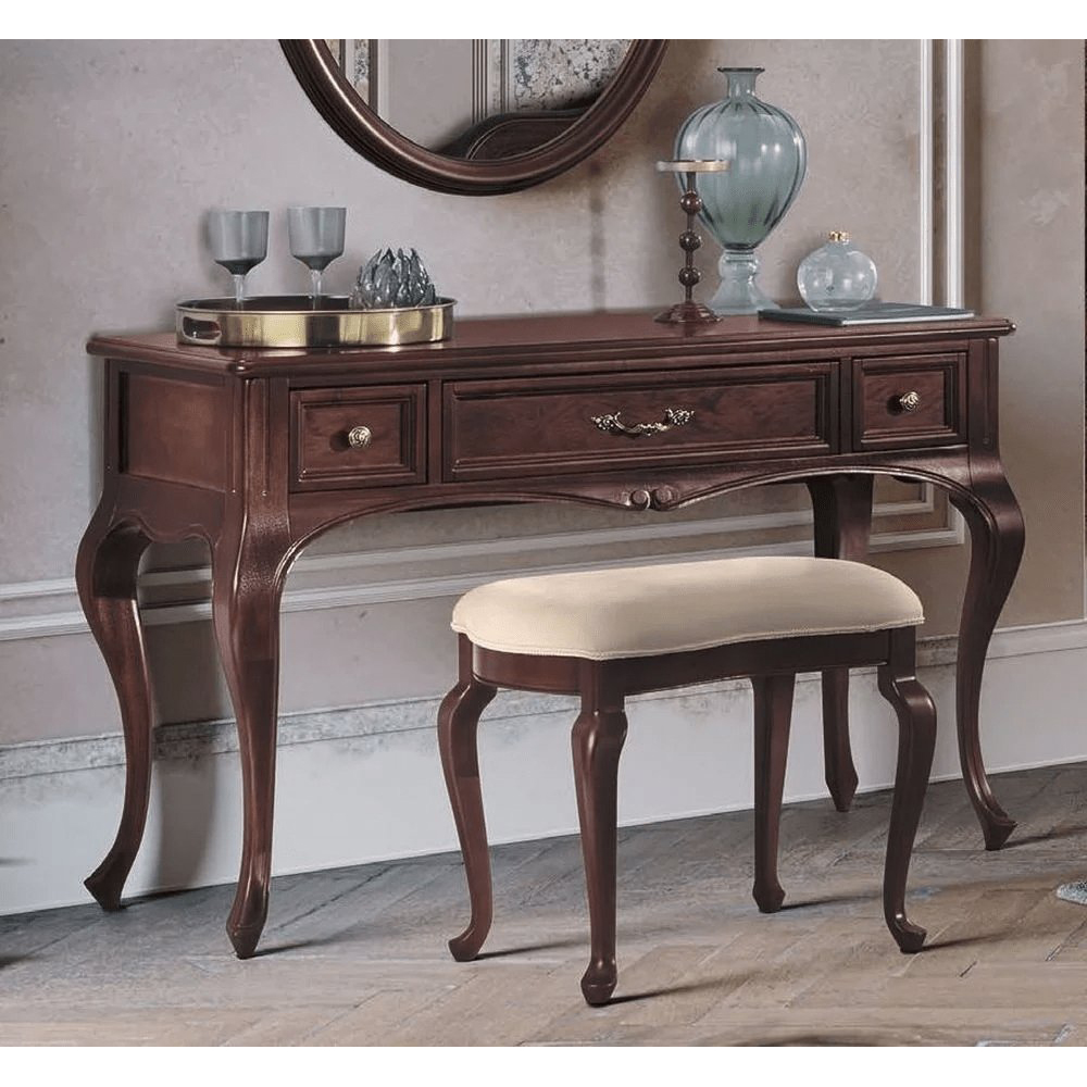 Стол туалетный Camelgroup Verdi Noce, цвет: noce anticato, размер 120х52х80 (169SCR.01NO)169SCR.01NO Стол туалетный Camelgroup Verdi Noce, цвет: noce anticato, размер 120х52х80 (169SCR.01NO)169SCR.01NO