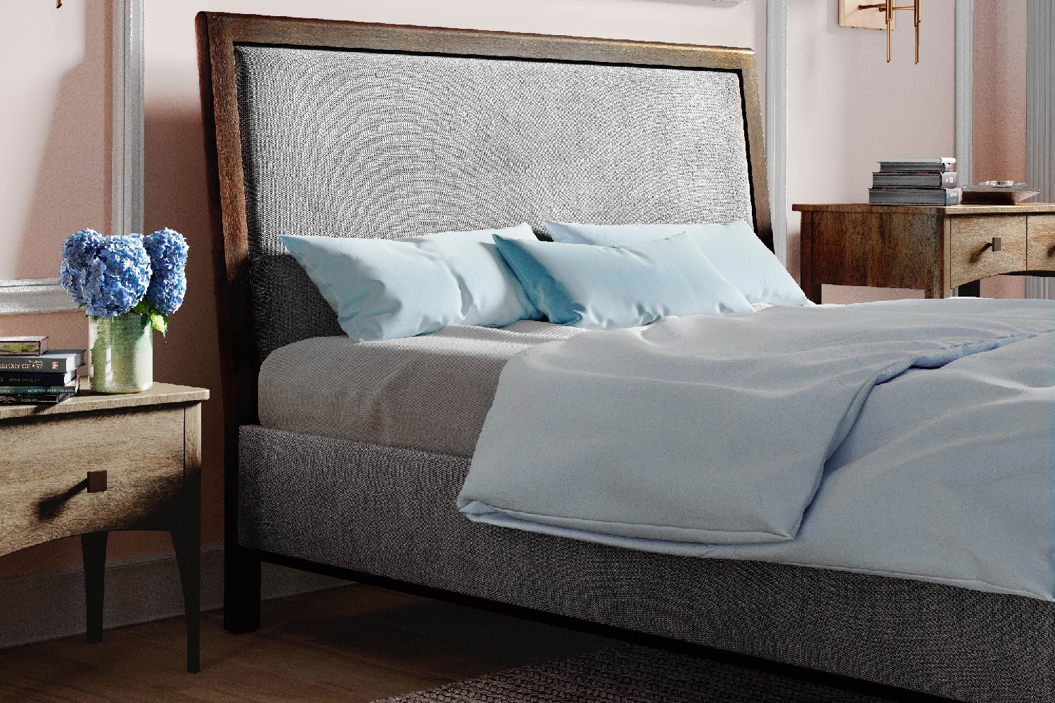 Кровать 120х200 Walson Ронда, 133x222x120 см, цвет: бук Кровать 120х200 Walson Ронда, 133x222x120 см, цвет: бук