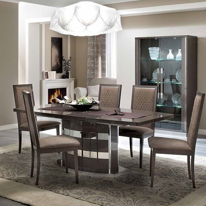 Стол обеденный Camelgroup Platinum, раздвижной, цвет: серебристая береза, 200(245)x103x75 см (144TAV.01PL)144TAV.01PL Стол обеденный Camelgroup Platinum, раздвижной, цвет: серебристая береза, 200(245)x103x75 см (144TAV.01PL)144TAV.01PL