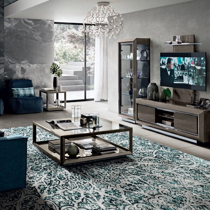 Столик кофейный Maxi Camelgroup Elite silver, цвет: серебристая береза, 120x120x45 см (155TAV.06PL)155TAV.06PL Столик кофейный Maxi Camelgroup Elite silver, цвет: серебристая береза, 120x120x45 см (155TAV.06PL)155TAV.06PL