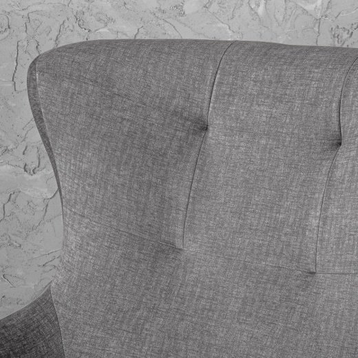 Кресло Armesse Prestij, 80x78x95 см цвет: светло-серый (01469)