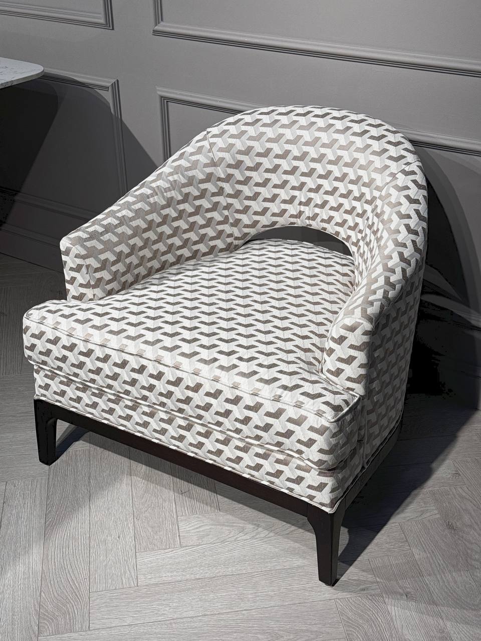 Кресло IST-CASA  Тринити NH1918, размер 81х78х78 см, цвет: молочный с принтом (NH1918casa)NH1918casa Кресло IST-CASA  Тринити NH1918, размер 81х78х78 см, цвет: молочный с принтом (NH1918casa)NH1918casa