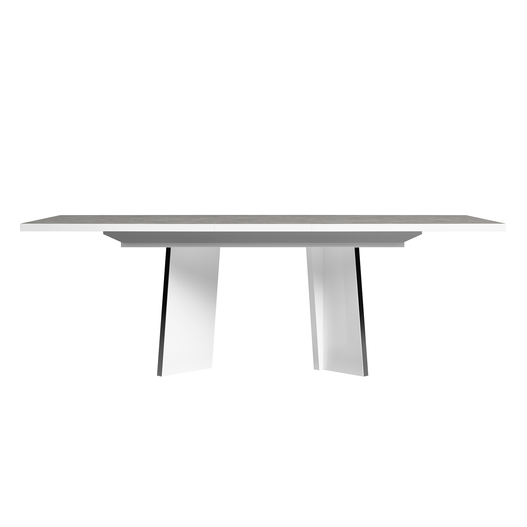 Стол обеденный Status Mara, раздвижной, цвет белый, 180(225)x104x76 см (MADWHTA01)MADWHTA01 Стол обеденный Status Mara, раздвижной, цвет белый, 180(225)x104x76 см (MADWHTA01)MADWHTA01