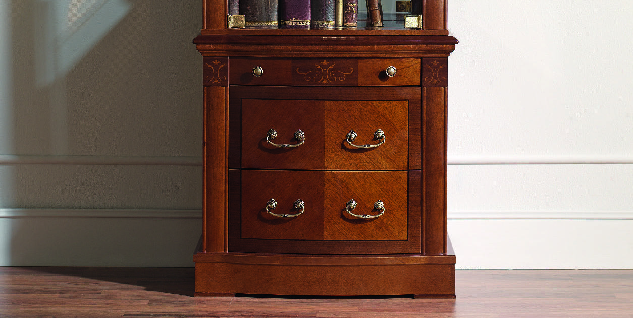 Тумба Panamar Classico, цвет: орех/ черешня, 62x44x61 см (837.000.P)837.000.P Тумба Panamar Classico, цвет: орех/ черешня, 62x44x61 см (837.000.P)837.000.P
