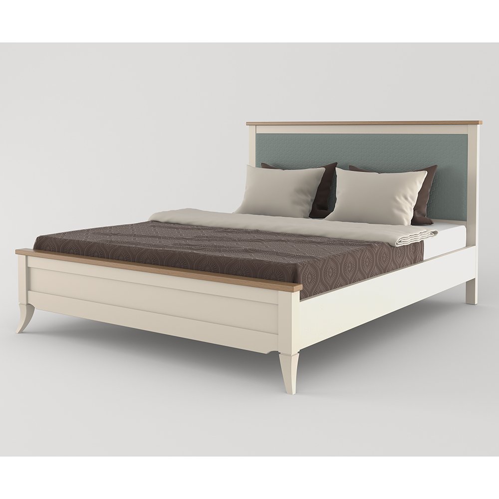 Кровать Римини, с мягким изголовьем, 160х200 см