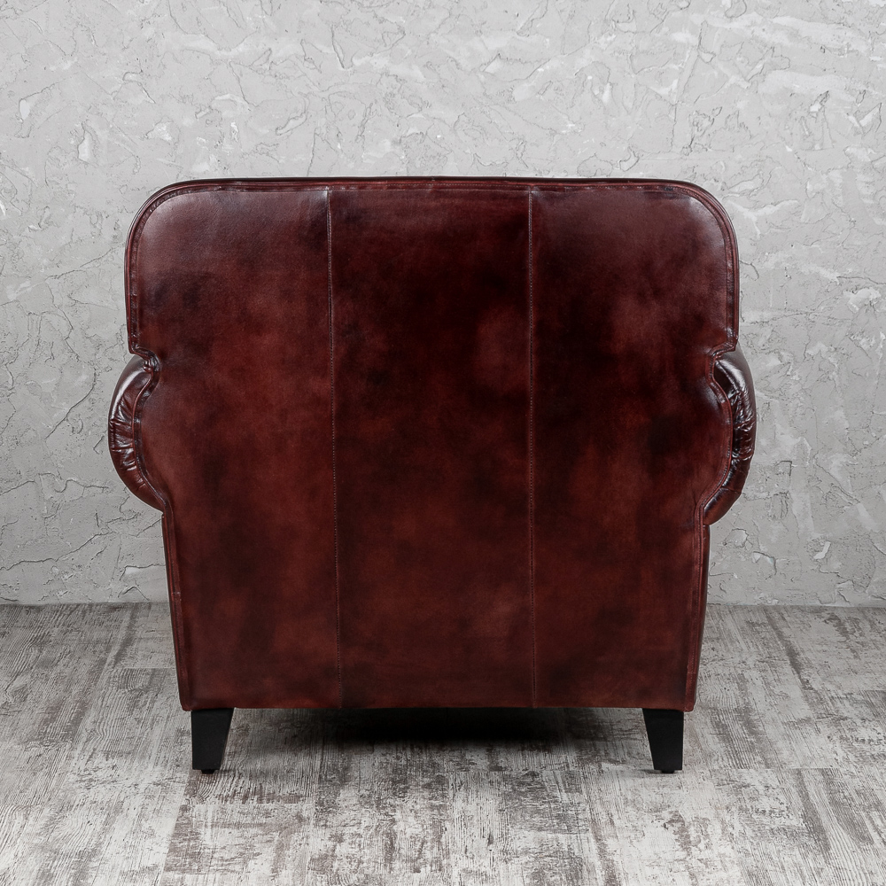 Кресло кожаное Gandy Elegant, размер 93х86х88 (02157)02157