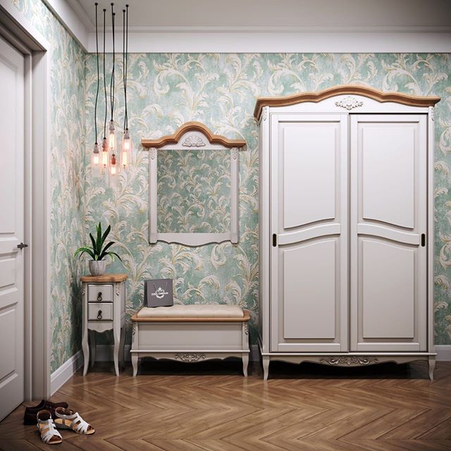 Шкаф платяной Aletan Provence Wood, 3-х дверный, цвет: слоновая кость -дерево 162х66х223 (W803)W803 Шкаф платяной Aletan Provence Wood, 3-х дверный, цвет: слоновая кость -дерево 162х66х223 (W803)W803