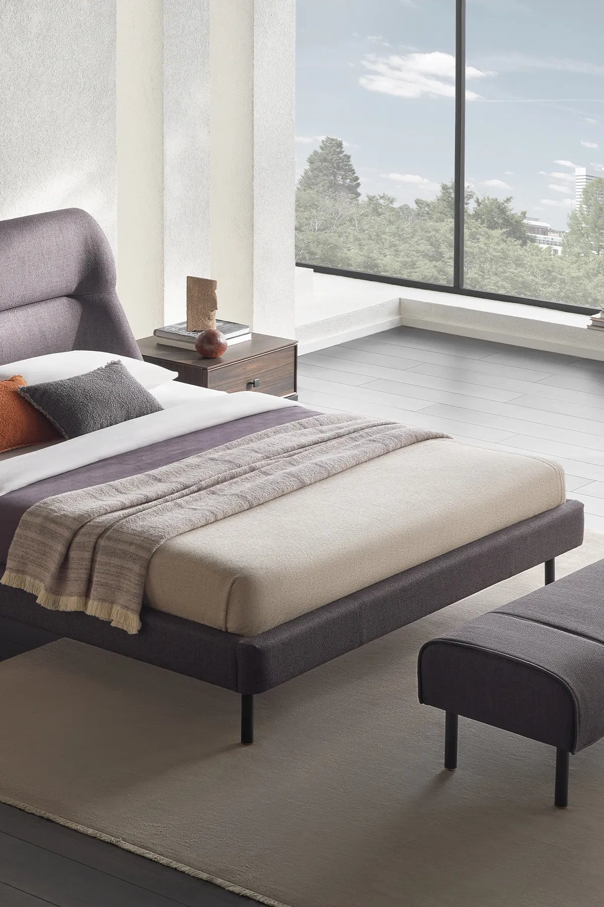 Кровать Enza Home Parma, двуспальная, 160х200 см55551008000001+55552008610001 Кровать Enza Home Parma, двуспальная, 160х200 см55551008000001+55552008610001