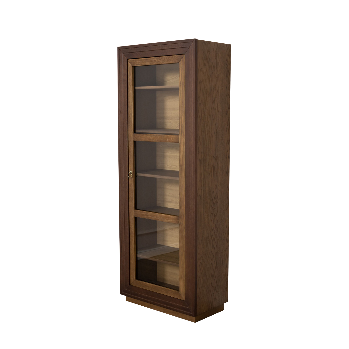 Шкаф книжный Кантаре, размер 71х39х187 см, цвет: орех (D2251)D2251