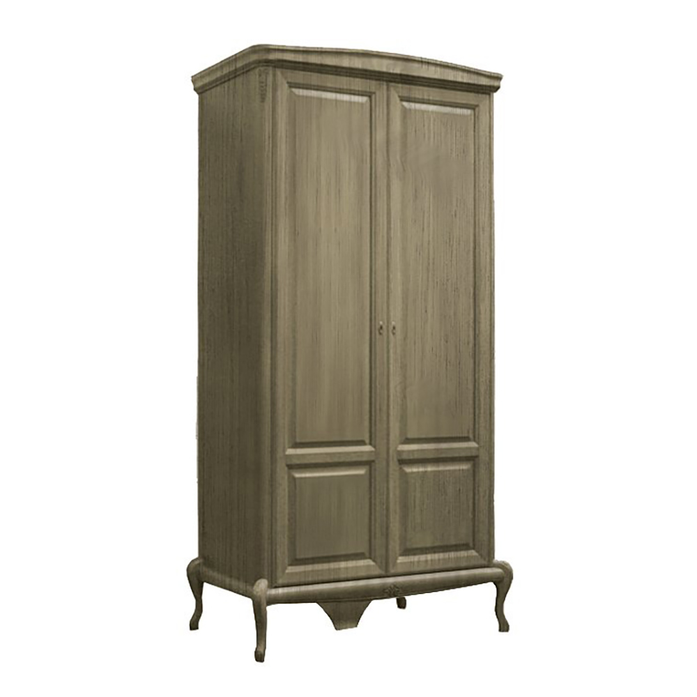 Шкаф платяной 2-дв Молодечномебель Монако, 123x65x232 см, цвет: классик (ММ-371-01/02Б)ММ-371-01/02Б