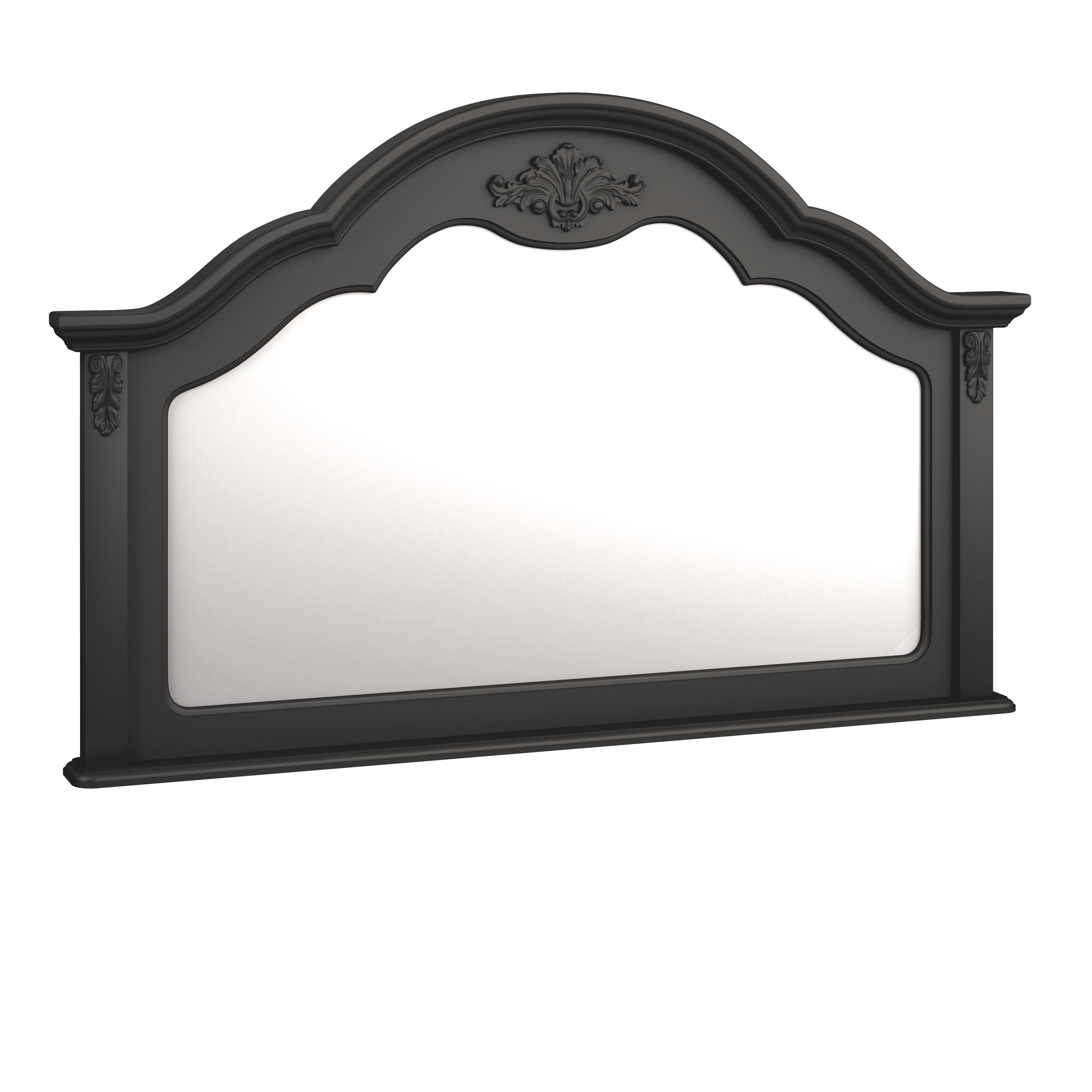 Зеркало к комоду Aletan Provence, цвет: черный (B104BL)B104BL