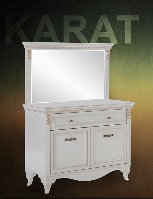 Столик туалетный  Bellona Karat, цвет: белый (KART-23)KART-23