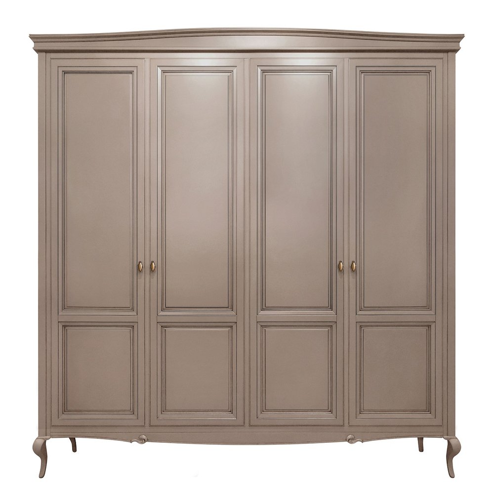 Шкаф Timber Портофино, 4х-дверный, цвет: кремовый (Т-554Д/CRSH)Т-554Д