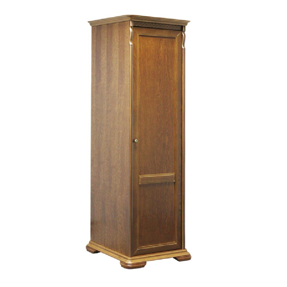 Шкаф Молодечномебель Лика, 62x65x200 см, цвет: табак + ТП (ММ-334-01-01R)ММ-334-01-01R