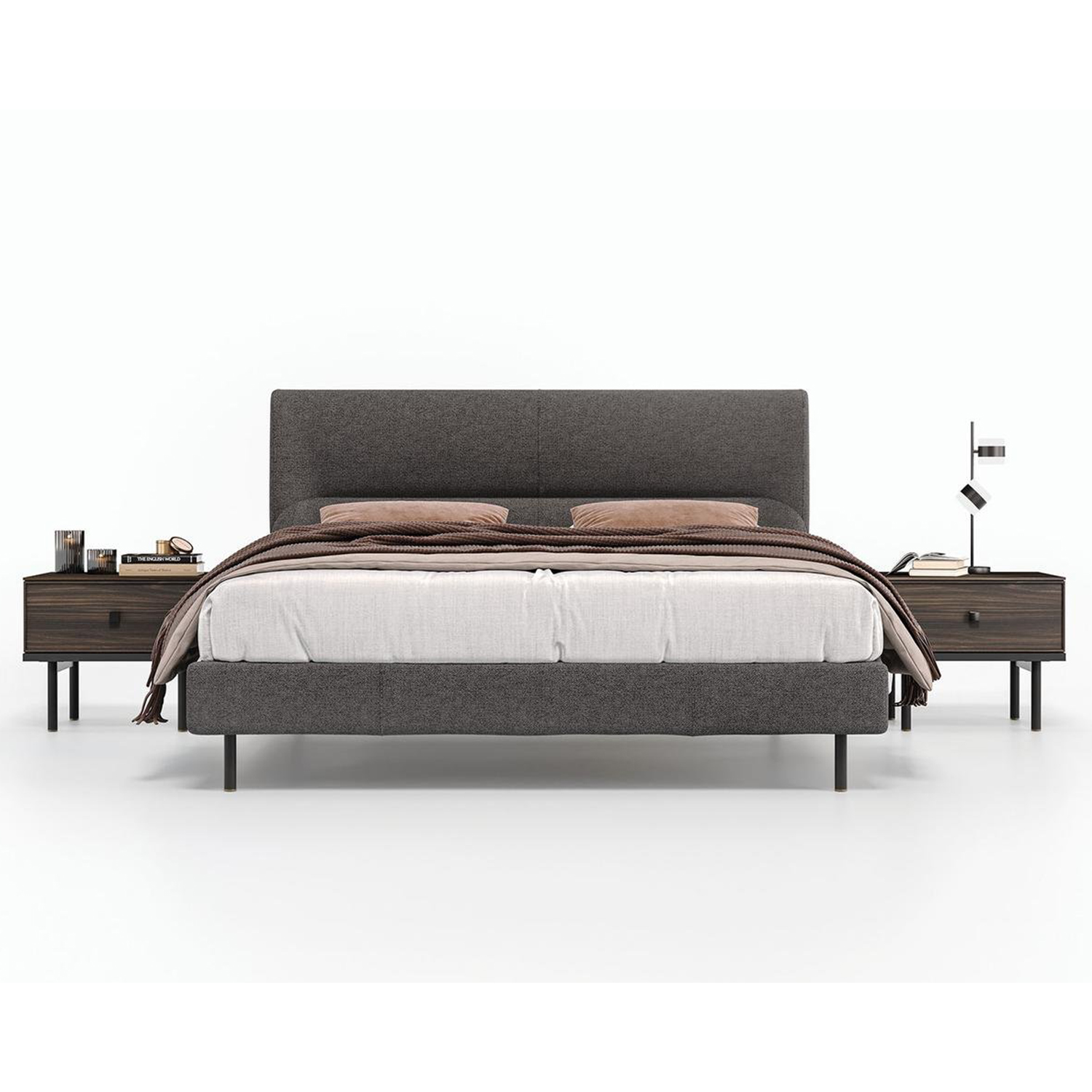 Кровать Enza Home Parma, двуспальная, 160х200 см55551008000001+55552008610001 Кровать Enza Home Parma, двуспальная, 160х200 см55551008000001+55552008610001