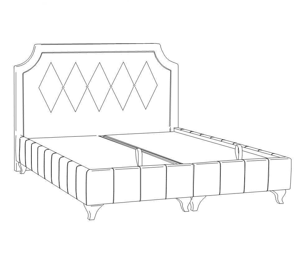 Кровать Bellona Nika, с мягким изголовьем, с подъемным механизмом, обивка: ткань: S2886NIKA-()+NIKA-()x200