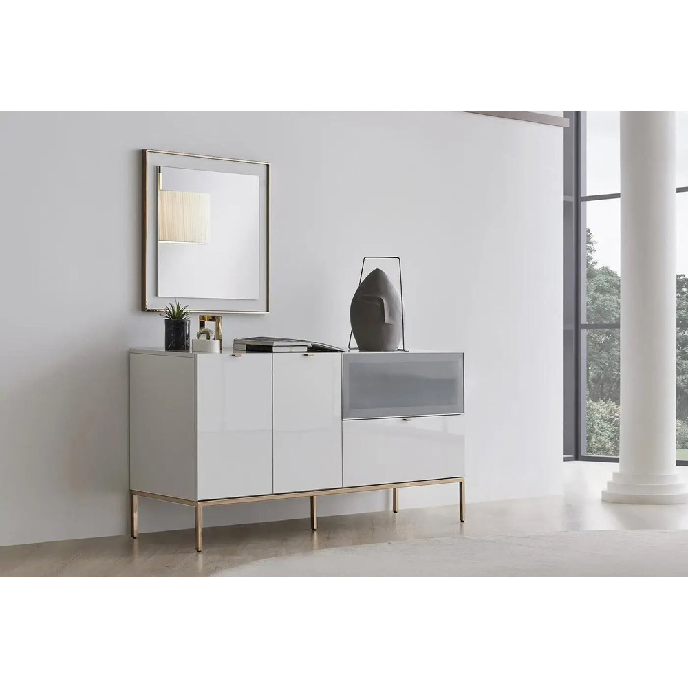 Зеркало белое Enza Home Legato, размер 70х70 см55555000001007 Зеркало белое Enza Home Legato, размер 70х70 см55555000001007